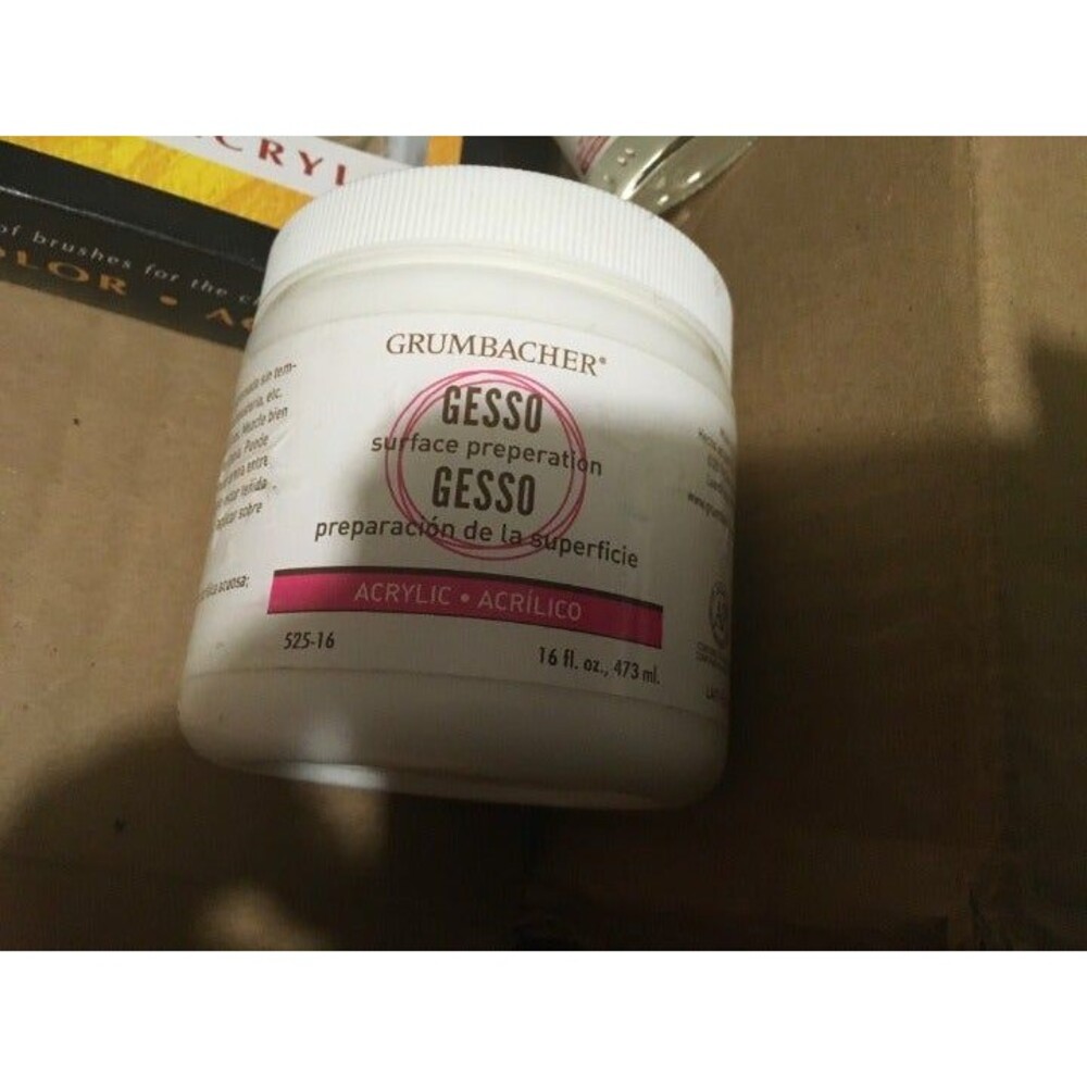 Grumbacher Gesso Surface prep